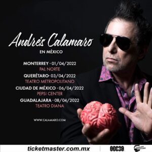 Andres calamaro Mexico 2022